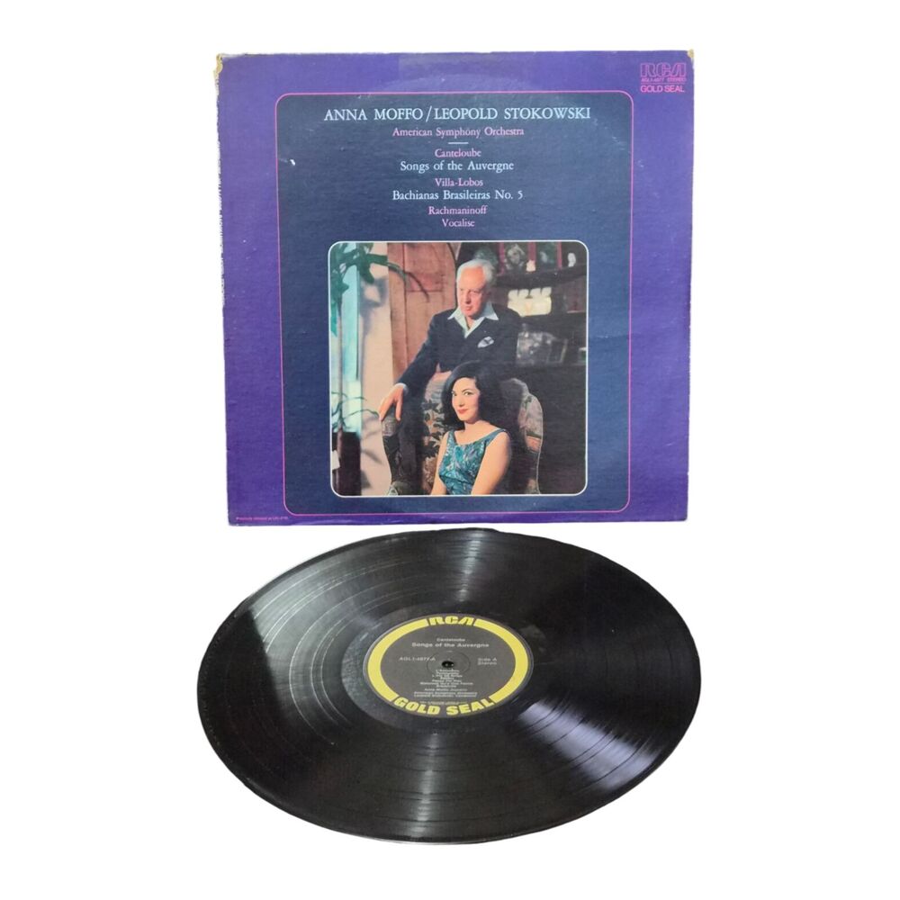 Anna Moffo & Leopold Stokowski LP – American Symphony Orchestra, Classical